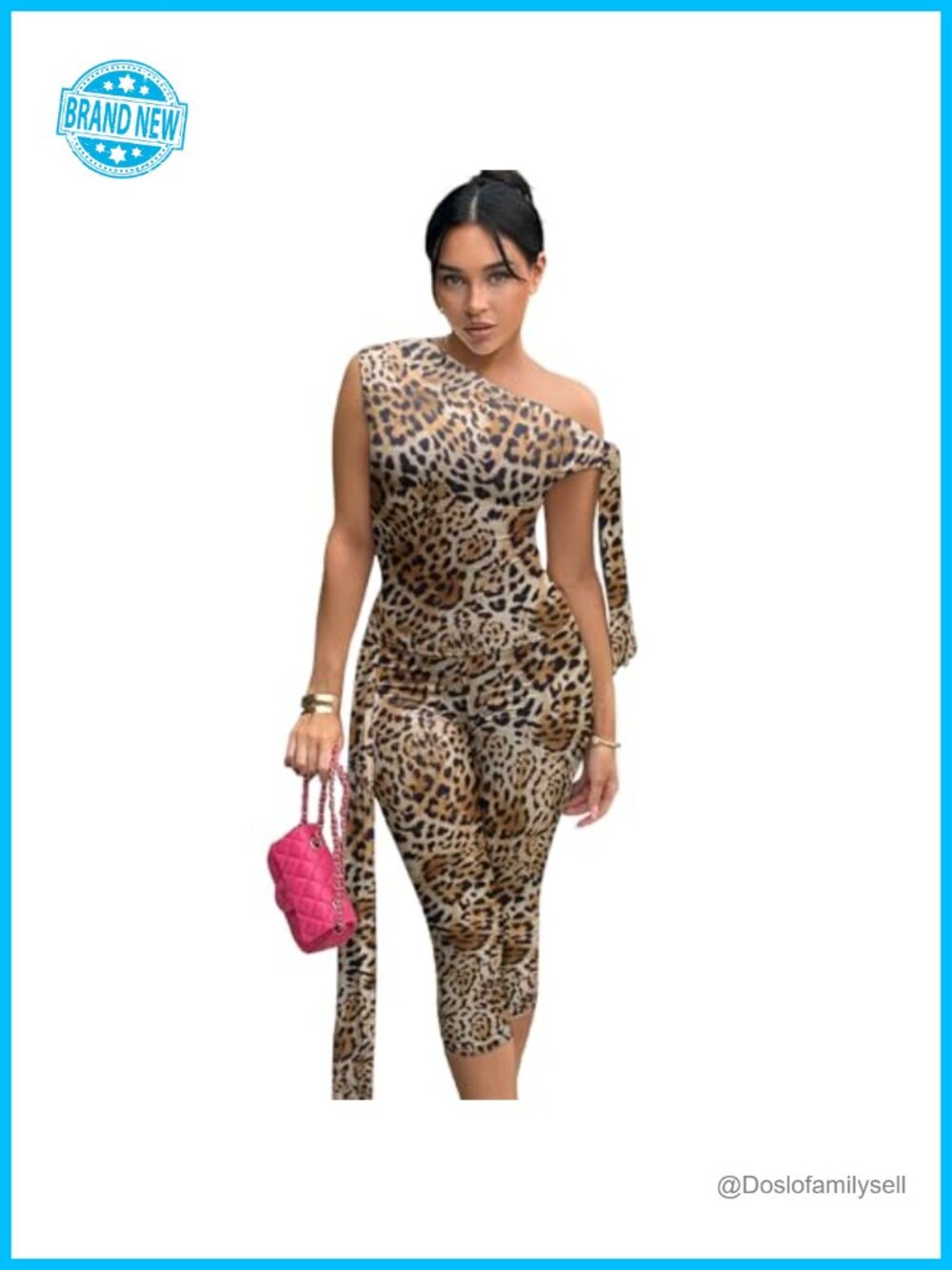 Women's 2 Piece Off Shoulder Crop Top Capri Pants Set Bodycon Ruched Waist